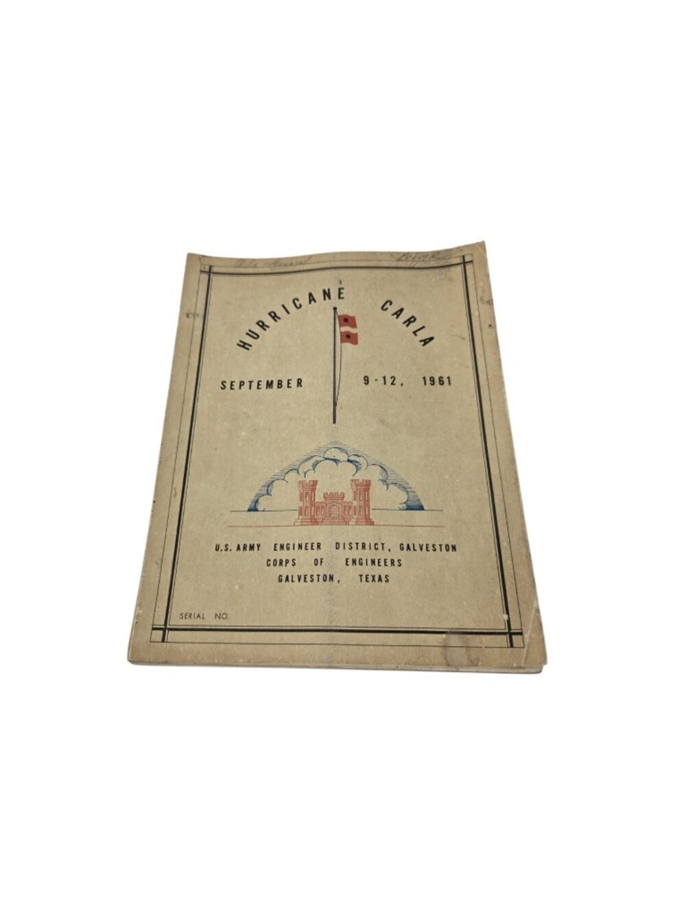 Hurricane Carla Report September 1961 U.S. Army Corps of Engineers Galveston, TX